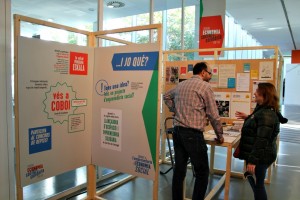 La Trobada d'Economia Social i Solidària s'ha celebrat a la biblioteca Jordi Rubió i Balaguer // David Guerrero