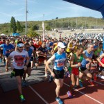 Moment de la sortida de la 30a Cursa popular Vila de Sant Boi // Ajuntament de Sant Boi