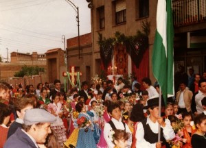 La Cruz de Mayo en los 80 // Casa de Sevilla