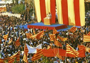 Una imatge de la Diada de 1976 // Ajuntament de Sant Boi