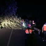 La carretera de Sant Climent a Sant Boi va estar tallada durant unes hores // Isidre Sierra