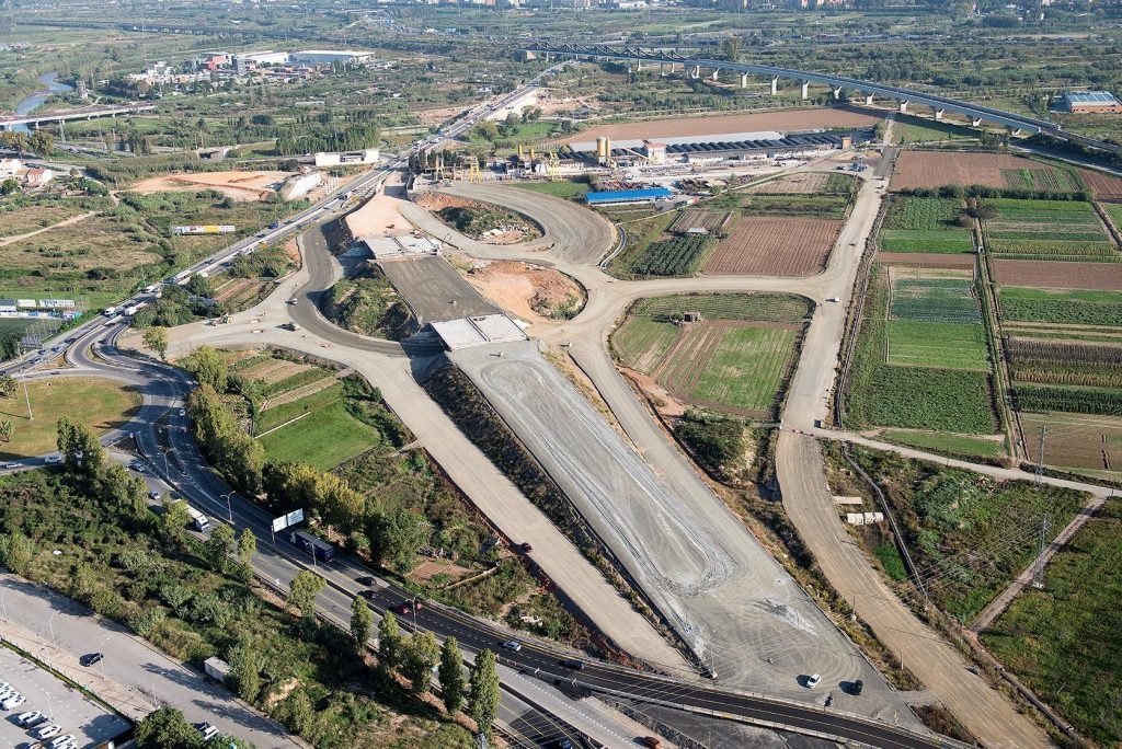 Estat actual de les obres de la variant :: Pla Estratègic Metropolità de Barcelona