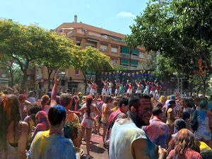 La festa 'holi' de l'any passat // Ajuntament de Sant Boi