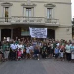Més de 150 persones van assistir a la concentració // David Bueno