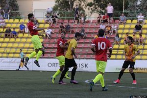 El Sant Andreu - Santboià ha quedat 0-0 // FC Santboià