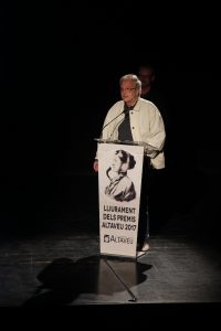 Jordi Sabatés ha rebut el premi a la trajectòria // Jordi Julià