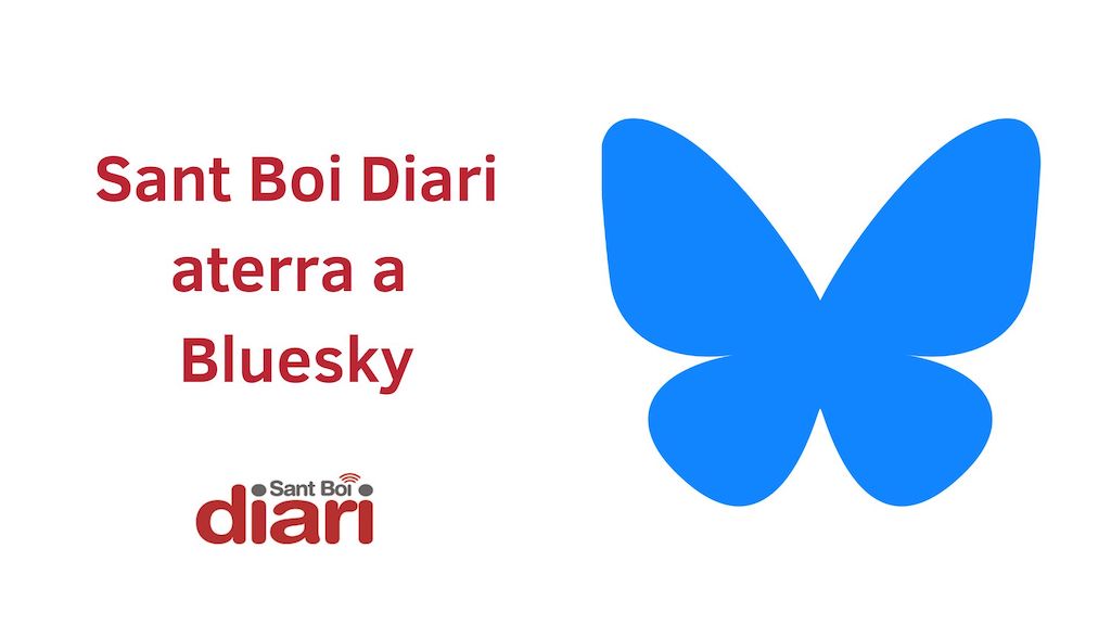  Imatge on es descriu que 'Sant Boi Diari' arriba a Bluesky