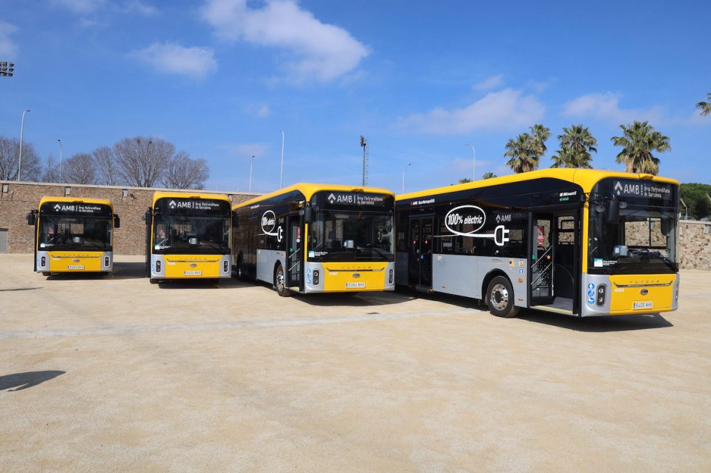 Els nous autobusos circularan a les línies línies SB1, SB2 i SB3